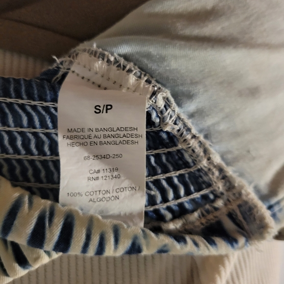 GARAGE FADED DENIM CROP TUBE TOP - Picture 11 of 11